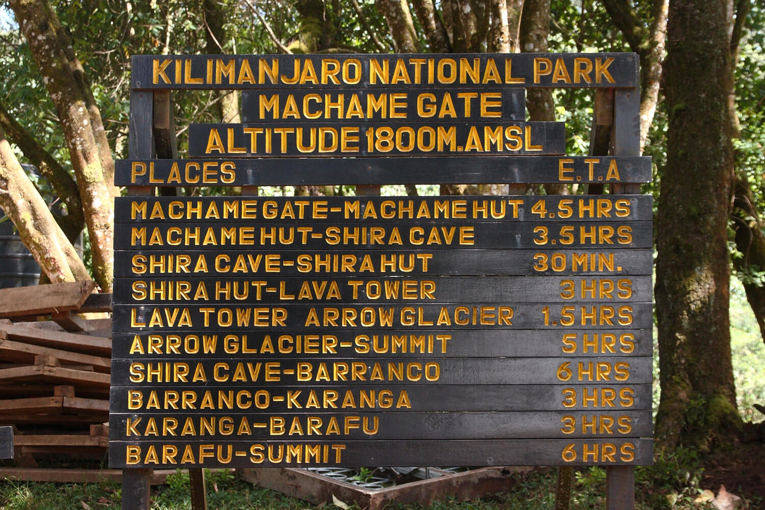 Machame Route